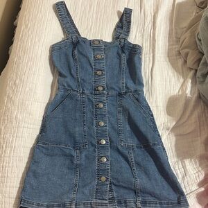 Divided Light Blue Denim Dress